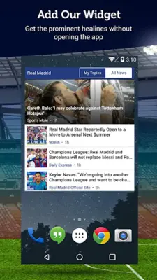 Unofficial Real Madrid News android App screenshot 1