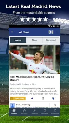 Unofficial Real Madrid News android App screenshot 5